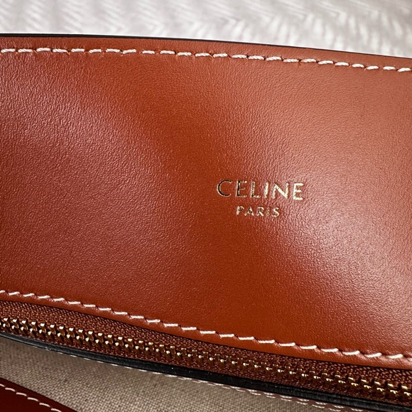 Celine Cabas canvas leather trim tote. New without tag. - Picture 4 of 9